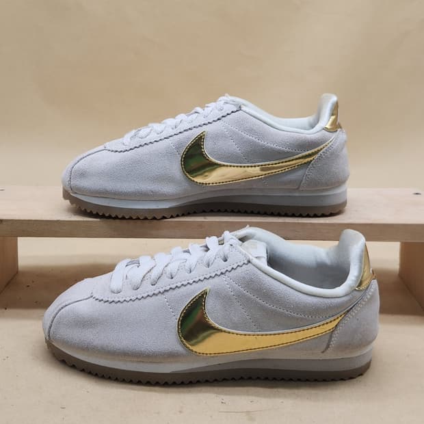 나이키 코르테즈 스웨이드 골드 여성운동화230 