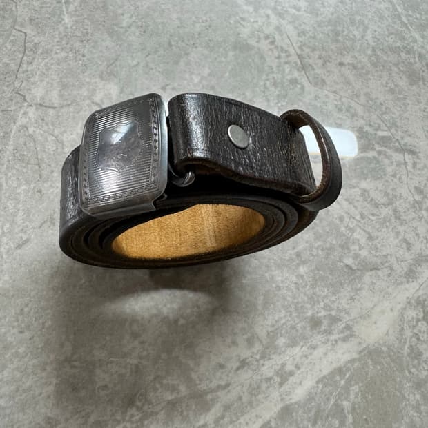 RRL 더블알엘 빈센스 벨트 블랙 32