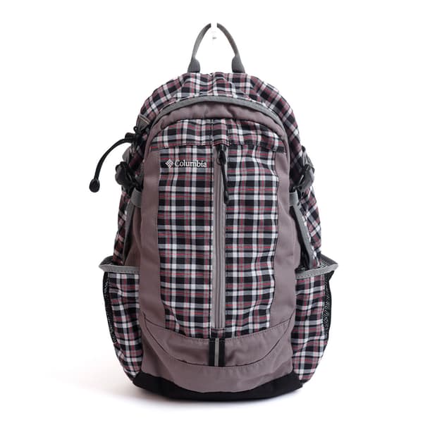 [COLUMBIA] 체크 패턴 나일론 백팩