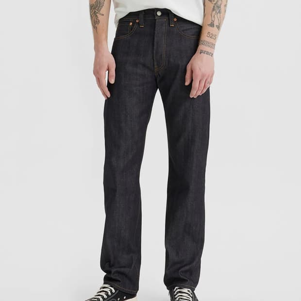 리바이스 lvc 1947 501  리지드 다크인디고 허리 34 인심 86