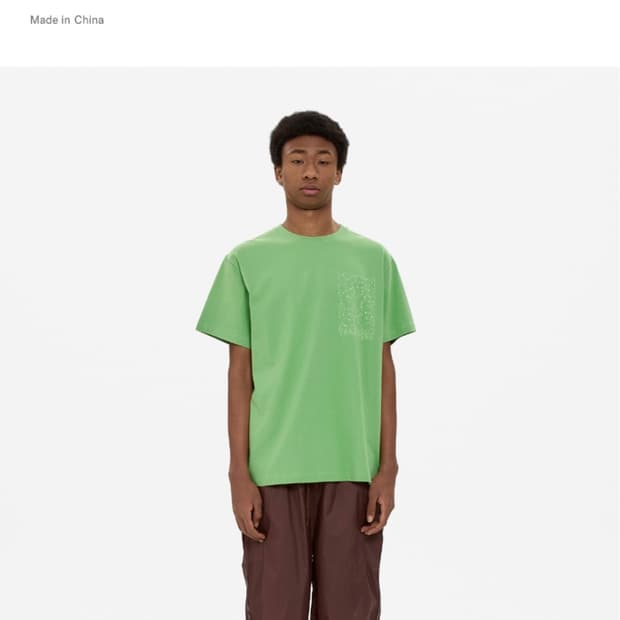 C-logo Twinkle Tee Light Green (M사이즈)