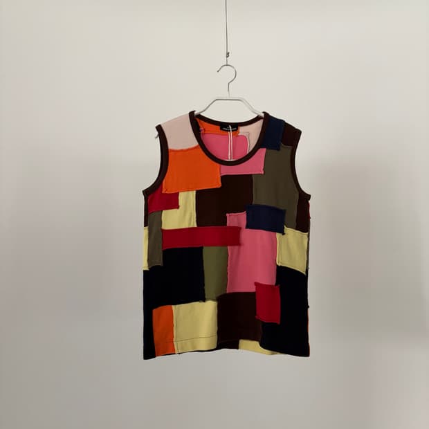 Deconstructed Patchwork Sleeveless