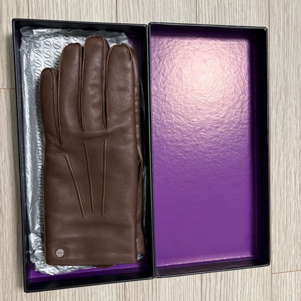 듀퐁 브라운 가죽장갑