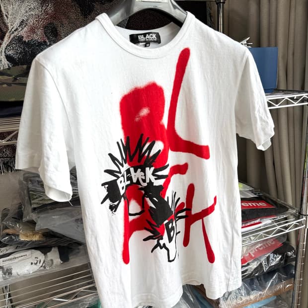 15ss 꼼데가르송 black line 반팔 티셔츠