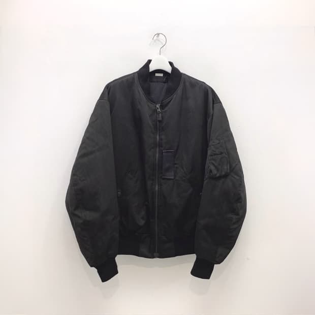 25ss Vintage Silk Flight Jacket