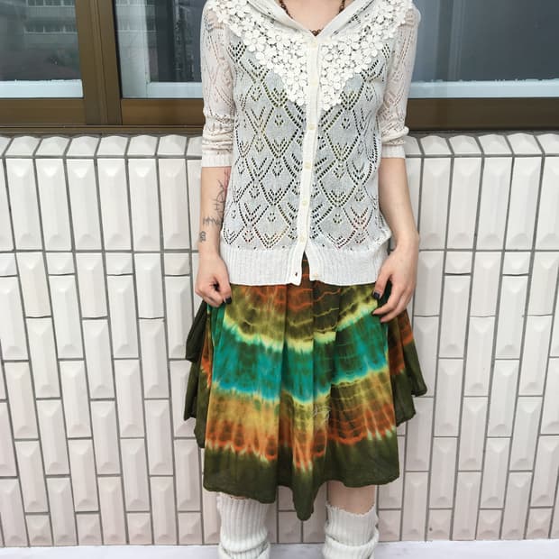 Crochet trimming hood crochet cardigan