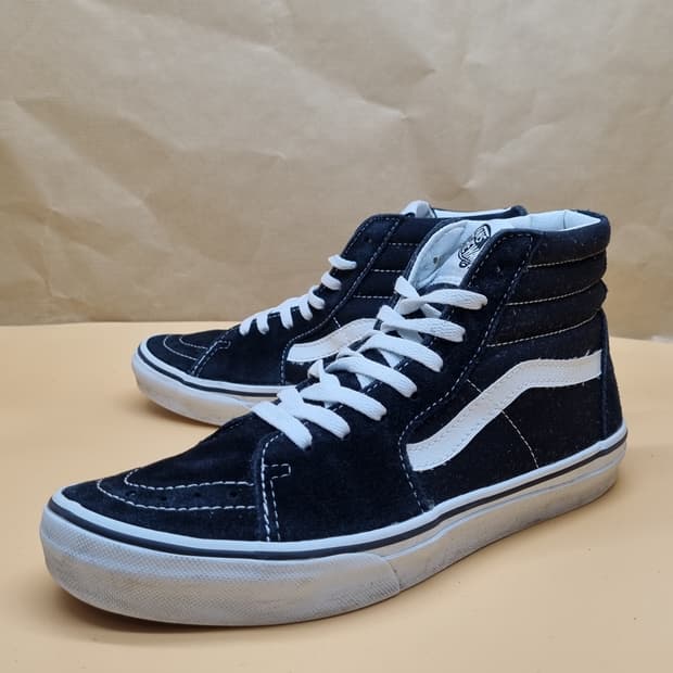 반스 스케이트 블랙 남성하이탑260 