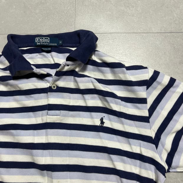 [M] 00s 폴로 랄프로렌 스트라이프 단가라 카라티