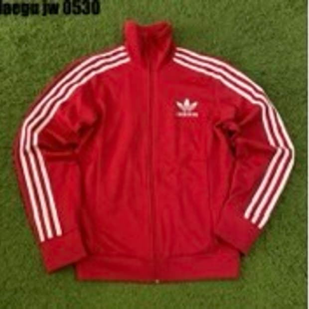 아디다스 빨간색 져지
