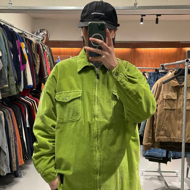 빈티지 코듀로이 셔츠 자켓