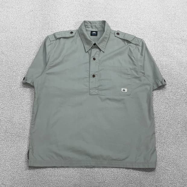 나이키 Acg 스몰 로고 하프 반팔 셔츠