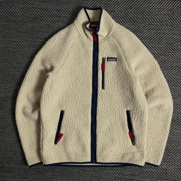 파타고니아 레트로 파일 플리스 자켓 네추럴y 2834