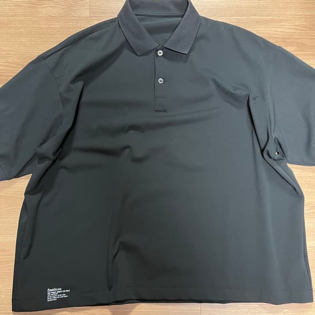 프레쉬서비스 DRY PIQUE JERSEY S/S POLO 블랙 L