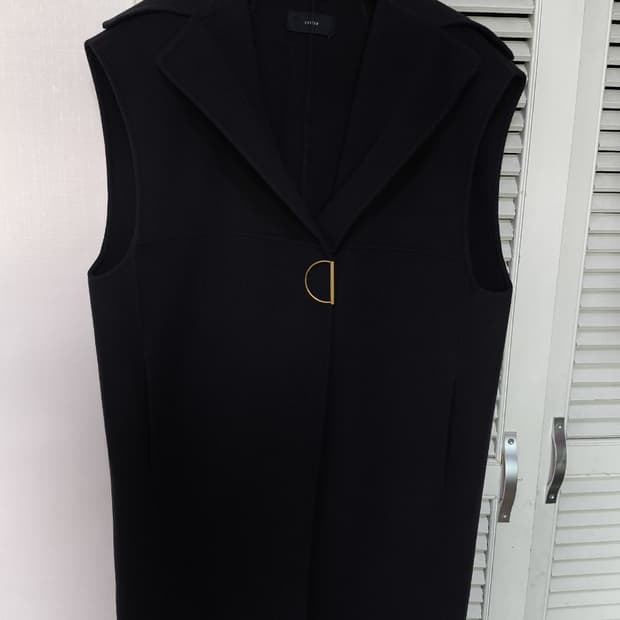 82 시스템 한섬 캐시미어 베스트 코트