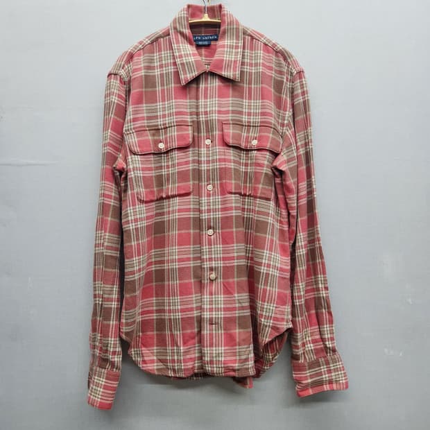 폴로랄프로렌 체크 플란넬 워크 셔츠 2(M)