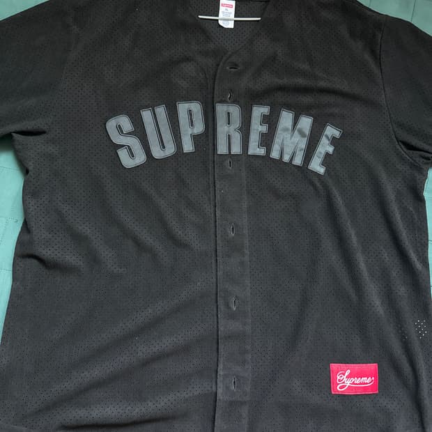 슈프림 스웨이드 져지 24ss