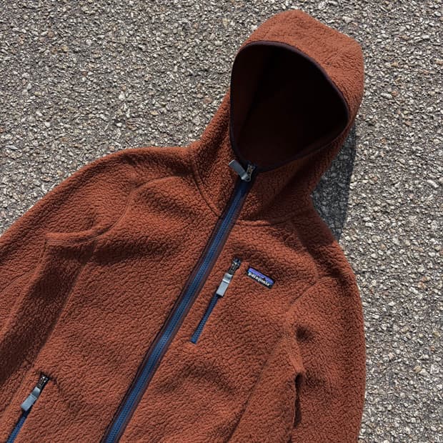Patagonia 레트로 파일 후드 플리스 자켓