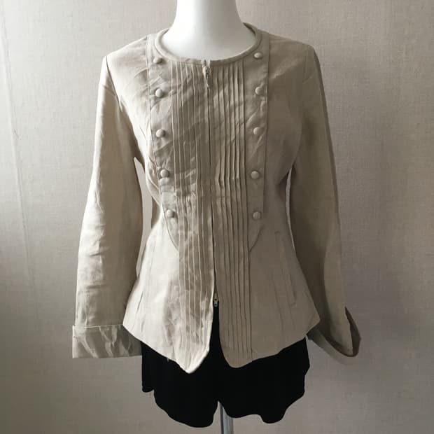 빈티지 갸루 자켓블라우스