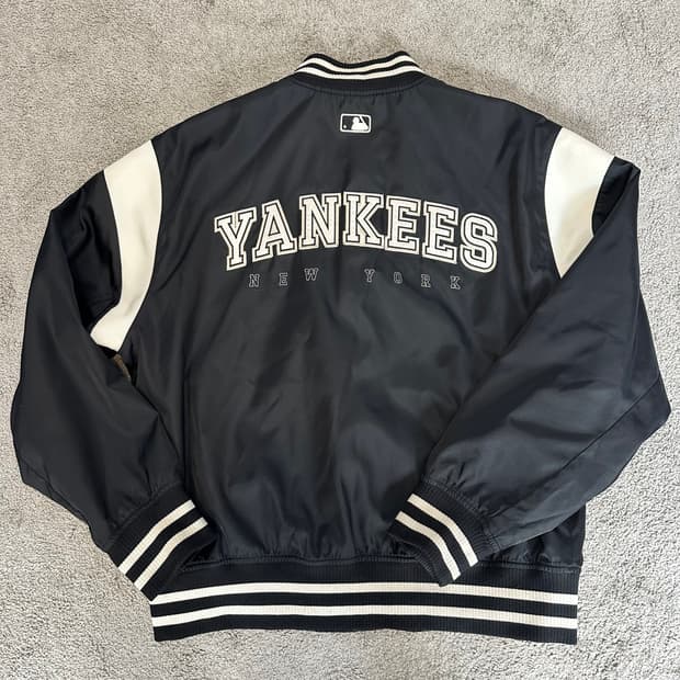 MLB 뉴욕양키스 스타디움 바시티 자켓Lㅐ