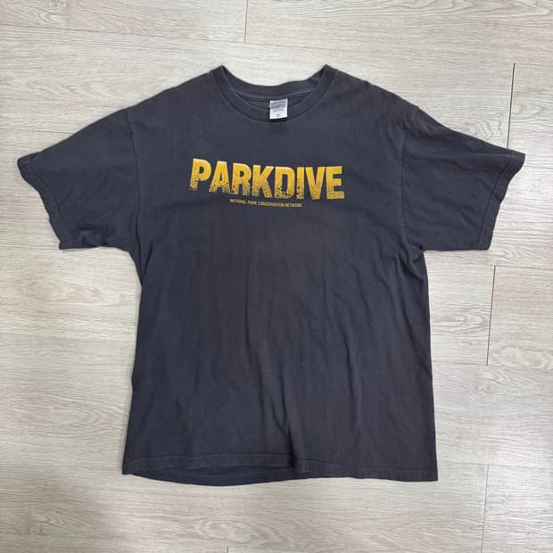 PARKDIVE 빈티지 반팔 티셔츠 XL