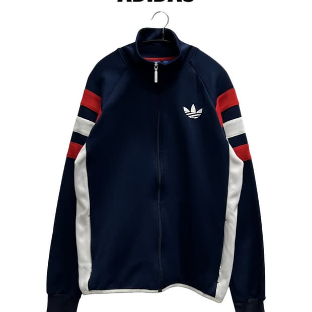 아디다스 파이어버드 트랙탑 져지 네이비/화이트/레드