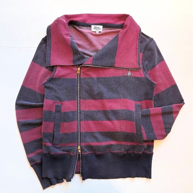 비비안웨스트우드 라이더 집업 자켓