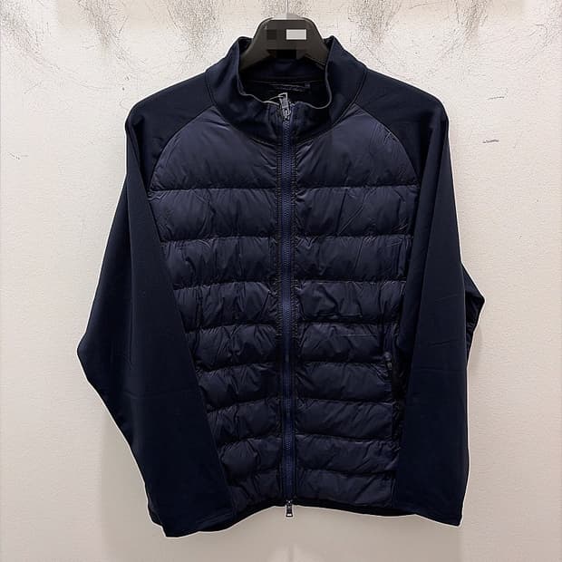 (정품/새상품) 지포어 남성 네이비 쉘비 하이브리드 패딩 자켓