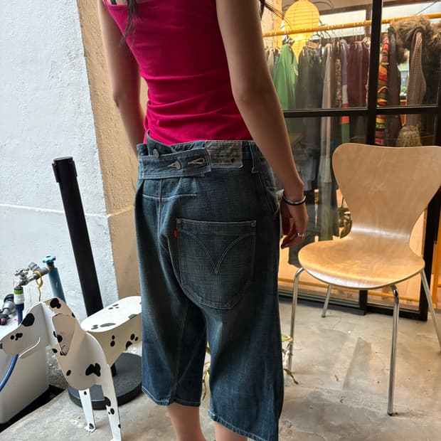 Levis engineered jeans 신치백 하프 팬츠