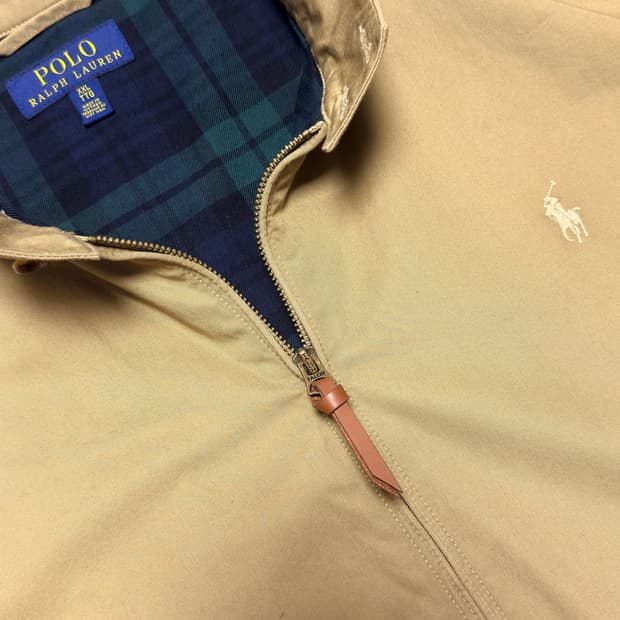 폴로랄프로렌 헤링턴자켓 베이지 xxl