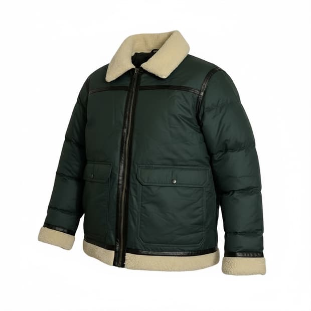 빈폴 무스탕 패딩 2XL