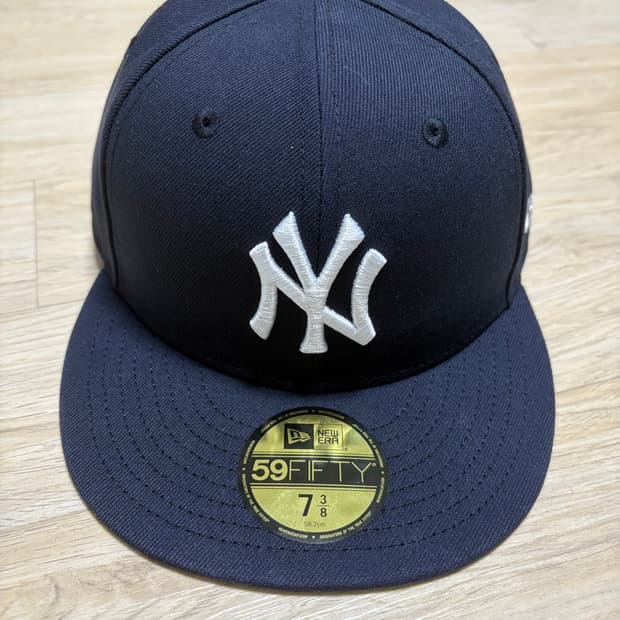 MLB 뉴에라 뉴욕 양키스 게임 네이비 스냅백 58.7