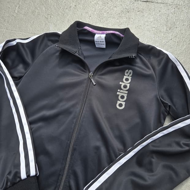 Adidas 아디다스 00's y2k 펄레터링 대장급 트랙탑 져지