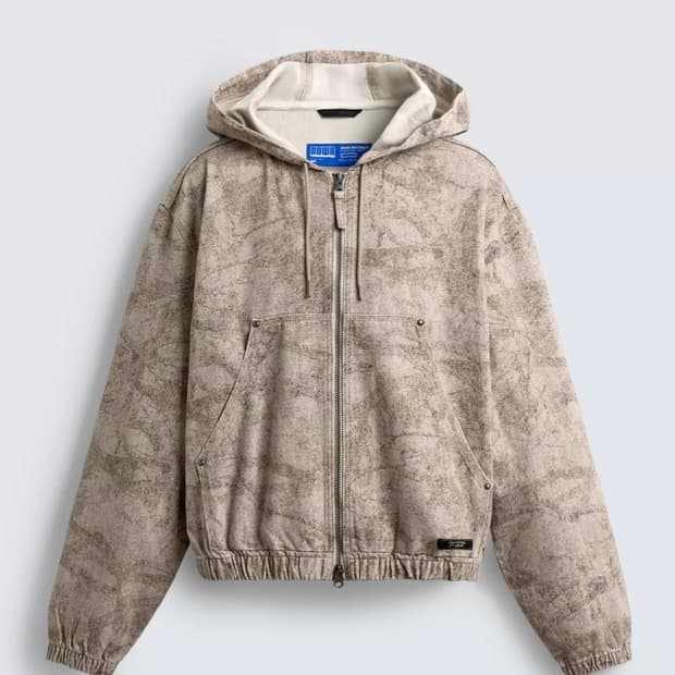 자라 워싱 후드 점퍼 S사이즈