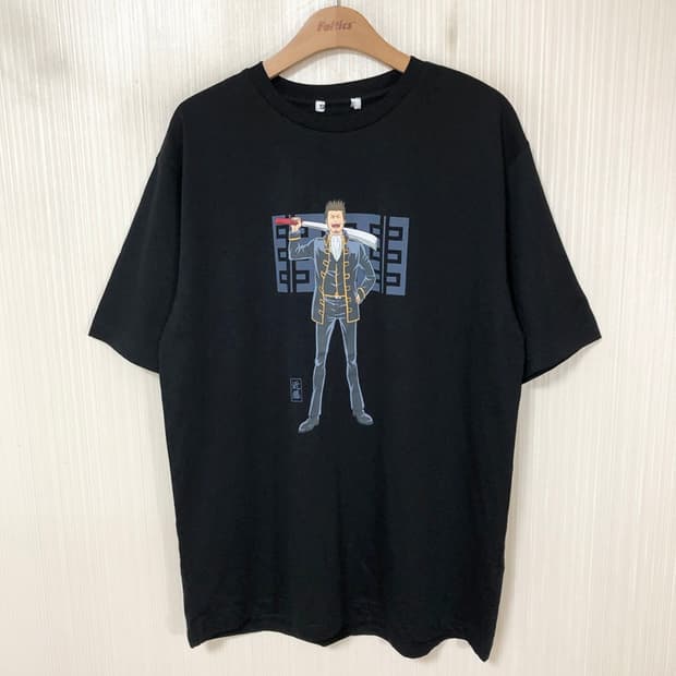 스파오X은혼 콘도이사오 반팔티셔츠 XL