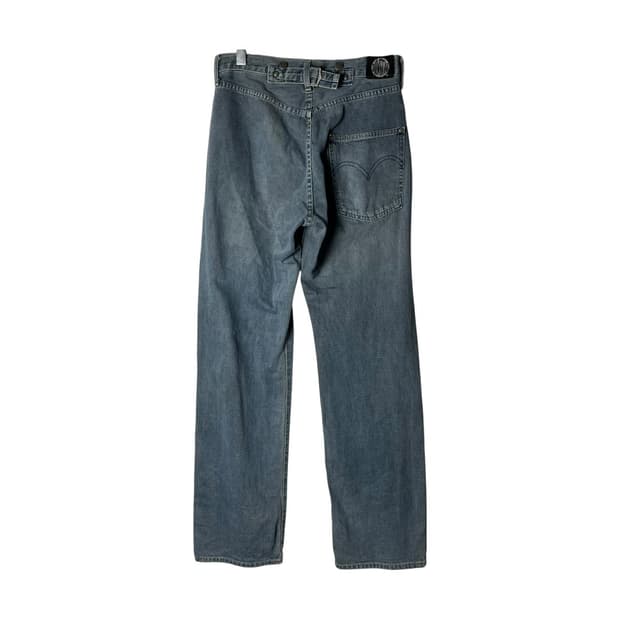 [Levi's] 리바이스 재팬 실버탭 신치백 루즈 데님팬츠