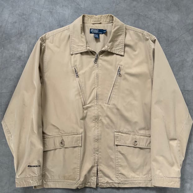 Polo 폴로 랄프로렌 베이지 코튼 워크 자켓