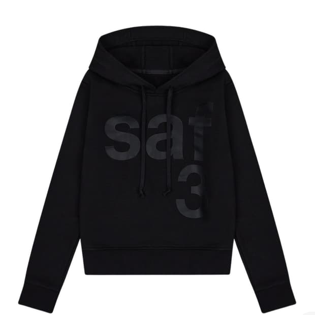 사파리스팟 우먼1/2 베이직 사파리 후드 블랙 후드티