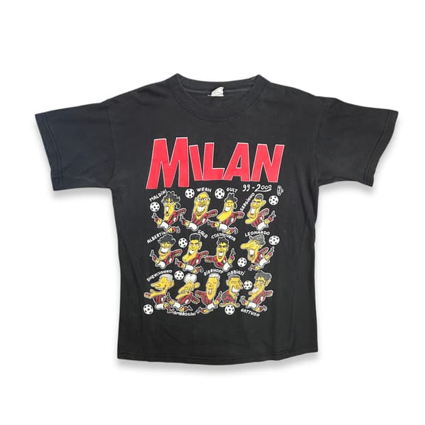 2000' AC MILAN 스쿼드 티셔츠 L