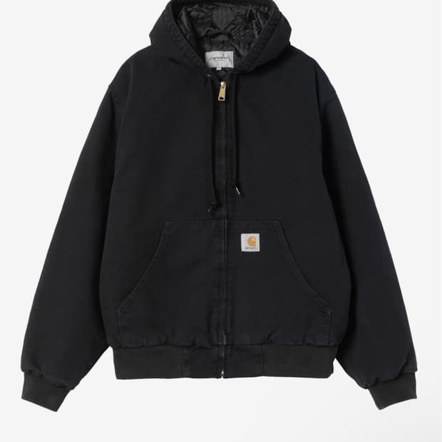 칼하트 WIP 디어본 캔버스 OG 액티브 자켓 