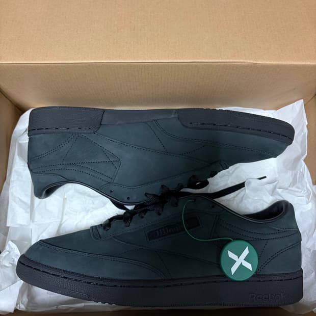 [290] 리복 자운드 클럽c 트리플 블략