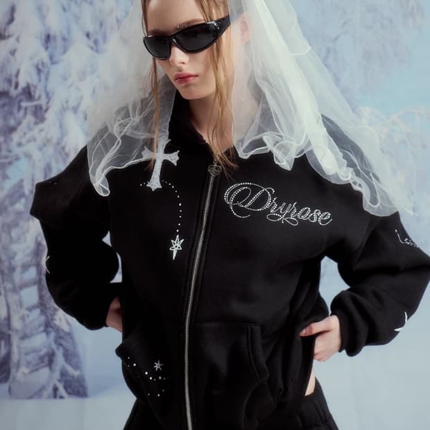 새상품) 드라이로즈 무신사 후드집업