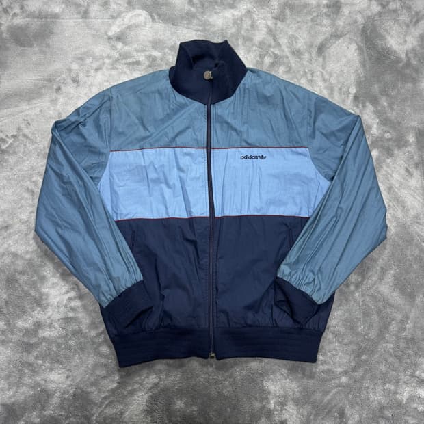 00s 아디다스 빈티지 블루종 바람막이
