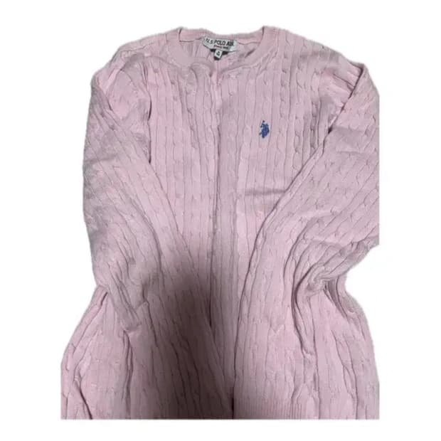 폴로 딸기우유 니트