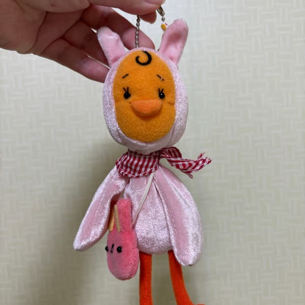 고전 빈티지 시나다컴퍼니 토끼 병아리 인형