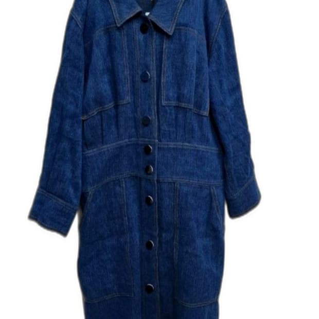 럭키슈에뜨 루즈 데님 원피스