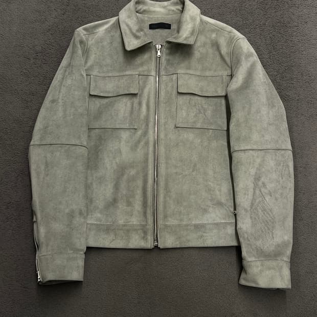 디앤써 스웨이드 자켓 처분 