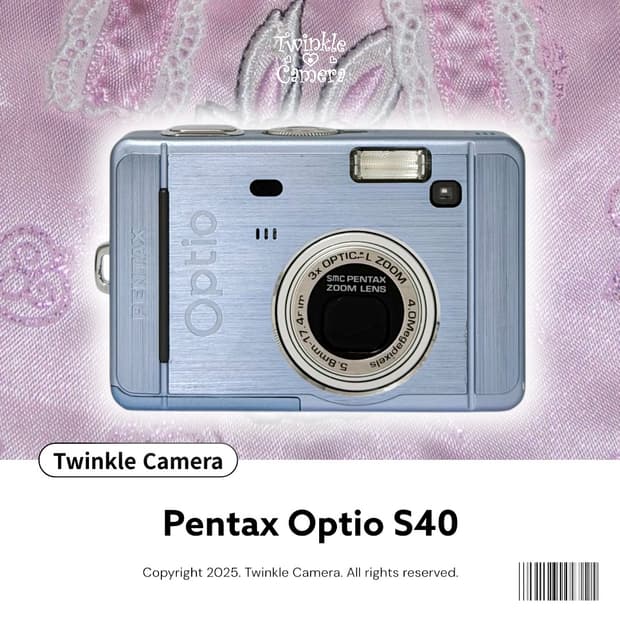 (미연&키키 디카✨)Pentax optio 펜탁스 옵티오 S40