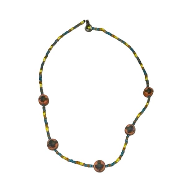 히스테릭글래머 비즈 목걸이