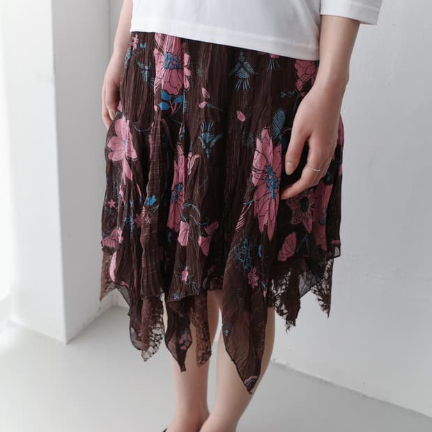 flower pearl skirt