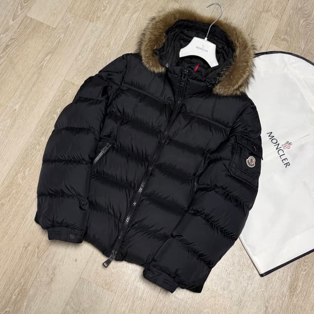 [블랙 2/새상품급] 몽클레어 마르크 패딩 블랙 풀구성 마야프